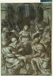 A Virgem Maria com os Apóstolos de Santo Spirito (