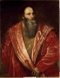 Retrato de Pietro Aretino (Pintura