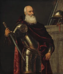 Retrato de Vincenzo Cappello, almirante, c. 1550-60 (óleo sobre tela)