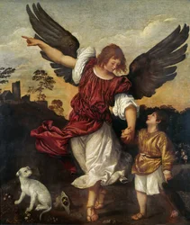 Tobias e o Anjo, ca 1521-1525.