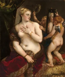 Vénus with a Mirror, c. 1555.