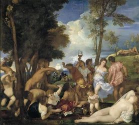 O Bacanal dos Andrianos, 1523-1526