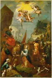 "O martírio de Santa Doroteia", cerca de 1656 (pintura sobre tela)
