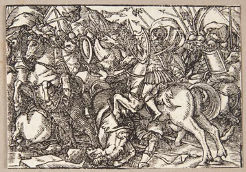 M. Decius lidera os romanos na batalha contra os latinos