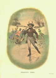 Patinação, 1820, c1910.