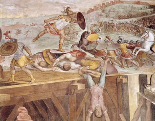 Horácio Cocles na Ponte Sublician (pintura de parede)