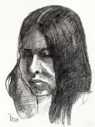 Mulher na sombra