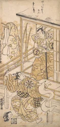 Tee c e r Sawamura Sojuro Doctor Como o Saburo de Sasaki, não é? 1741. , mosquito. 1741.