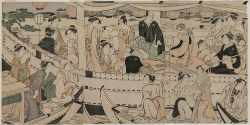 Passeio de barco no rio Sumida