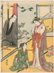 Sene at Te Daifukuya (Daifukuya no Dan), da série Te ``Gotaiheiki Shiraishi Monogatari