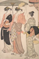 The Fifth Month, da série Twelve Months in the Southern Pleasure District Minami j..., 1784.