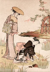 O jardim das íris, c. 1775-1815