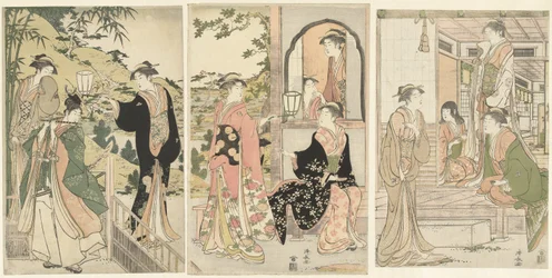 Yoshitsune serenata Joruri hime