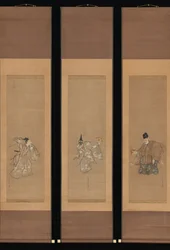 A Auspiciosa Dança Nô Okina, ca. 1790-95.