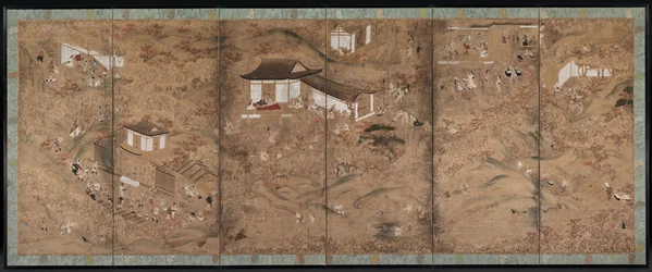 Outono nas montanhas, 1600.