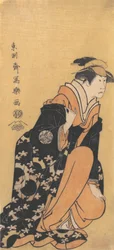 A c e r Nakamura Kumeda Road Good s port, Tewife of f Yura Hyukoh transparente, 1794-95. , 1794-95.
