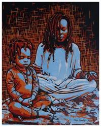 Mãe e Filho em Paz