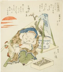 Daikoku, da série "Sete Deuses da Sorte (Shichi fuku jin no uchi)"