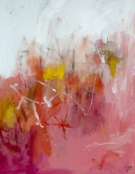 Fluxo abstrato vibrante