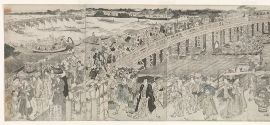 Ver: Apreciar a brisa da noite na Ponte Ryogoku