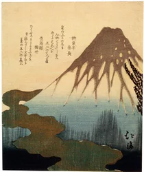 O Monte Fuji. século 19.