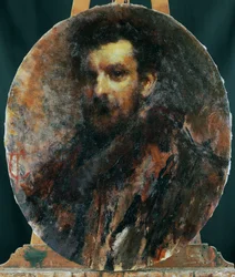 Retrato de Cletto Arrighi, pseudônimo de Carlo Righetti (Milão