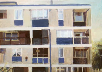 Um sítio para viver 16, 2011 (óleo sobre contraplacado)