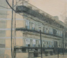 Um sítio para viver 27, 2012 (óleo sobre contraplacado)