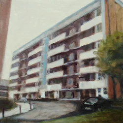 Um sítio para viver 43, 2012 (óleo sobre contraplacado)