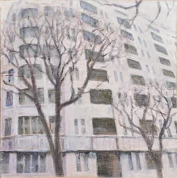 Um sítio para viver 58, 2013 (óleo sobre contraplacado)