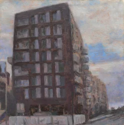 Um sítio para viver 60, 2013 (óleo sobre contraplacado)
