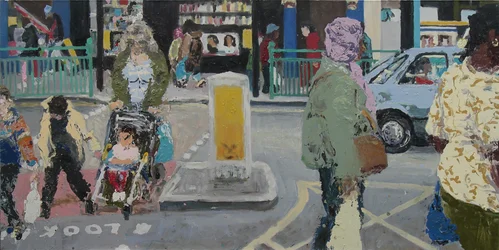 Rua, 2003 (óleo sobre tela)