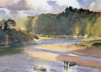 verão no estuário, Devon