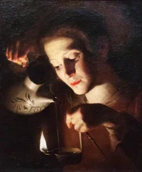 Rapariga com uma lanterna (pintura)