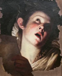 Jovem mulher a cantar (pintura)