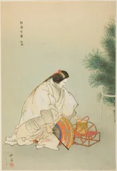 Matsukaze, da série "One Hundred No Dramas (Nogaku hyakuban)"