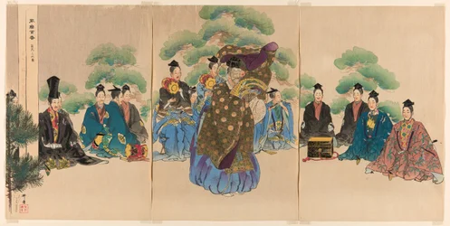 Okina, da série "One Hundred No Dramas (Nogaku hyakuban)"