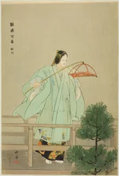 Sakuragawa, da série "One Hundred No Dramas (Nogaku hyakuban)"