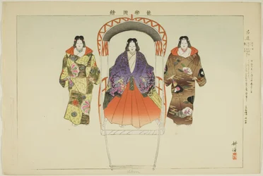 Ukon, da série "Pictures of No Performances (Nogaku Zue)"