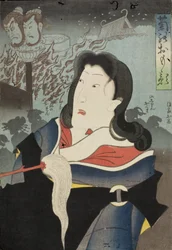 Retrato comemorativo de Onoe Kikugorō IV