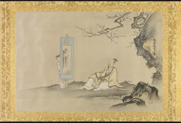 Álbum de cópias de pinturas chinesas