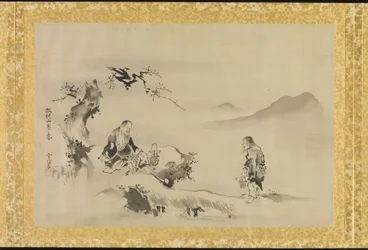 Álbum de cópias de pinturas chinesas