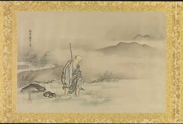 Álbum de cópias de pinturas chinesas