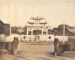 Arco Triunfal, Foochow, ca. 1869.