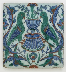 Telha, Iznik, dinastia otomana (cerâmica)