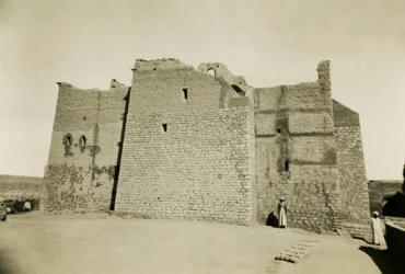 Mosteiro de São Simeão, Assuão, Egito, fotografia de Ugo Monneret de Villard