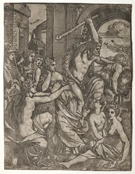 Hércules Conduzindo a Inveja do Templo das Musas
