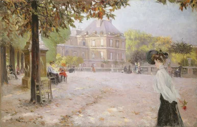 Os Jardins do Luxemburgo, Paris
