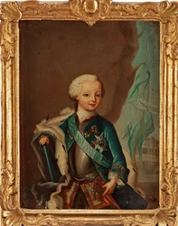 Charles XIII roi de Suede (1748-1818) - Retrato do Príncipe Charles XIII da Suécia par Pasch, Ulrika Fredrika (1735-1796)