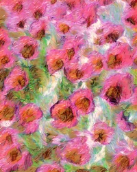Flores cor-de-rosa de sonho